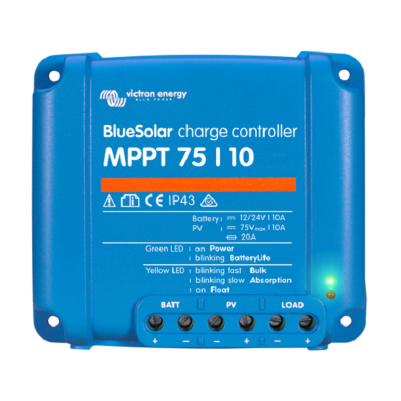 Контроллер заряда Victron Energy BlueSolar MPPT  75/10  (10А, 12/24 В)