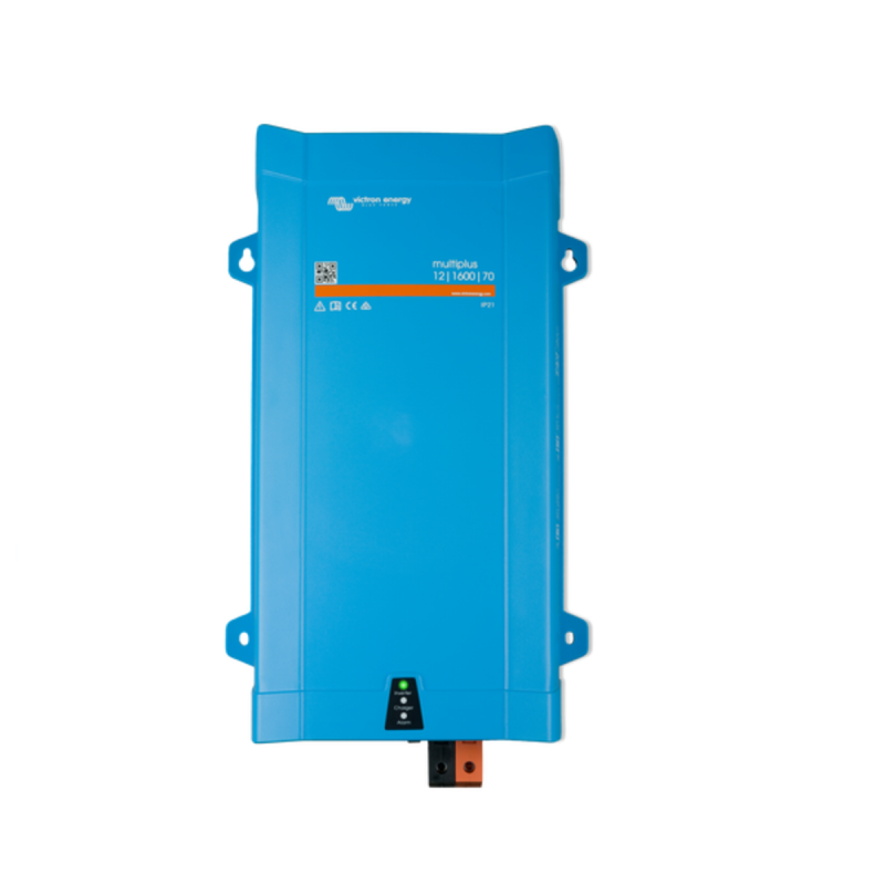 Инвертор гибридный Victron Energy MultiPlus 12/1600/70-16 (1,6 кВА/1,3 кВт, 1 фаза, без MPPT) Инвертор гибридный Victron Energy MultiPlus 12/1600/70-16 (1,6 кВА/1,3 кВт, 1 фаза, без MPPT)