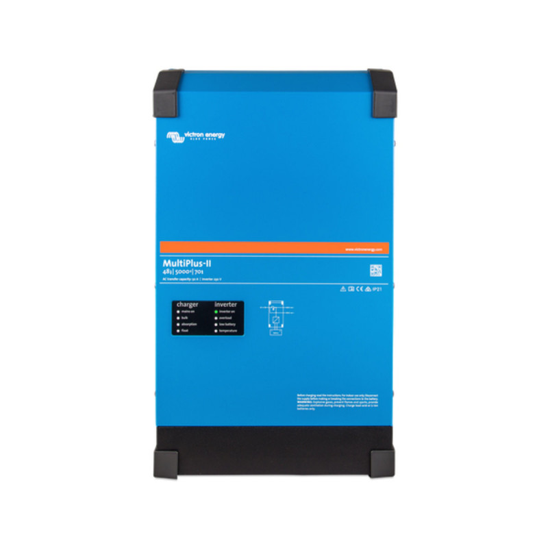 Инвертор гибридный Victron Energy MultiPlus-II 48/5000/70-50 (5 кВА/4 кВт, 1 фаза, без MPPT) Инвертор гибридный Victron Energy MultiPlus-II 48/5000/70-50 (5 кВА/4 кВт, 1 фаза, без MPPT)