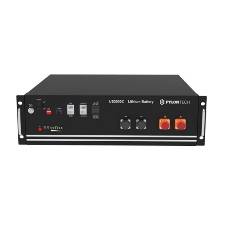 Аккумуляторный блок Pylontech US3000C (3,5 кВт*ч / 48 В) Аккумуляторный блок Pylontech US3000C (3,5 кВт*ч / 48 В)